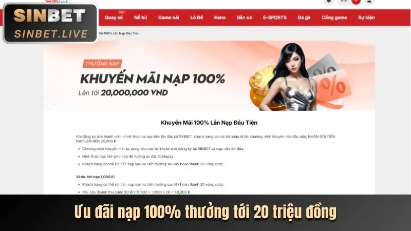 Khuyến mãi chào mừng SV66